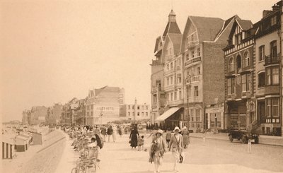 La Digue, A sétány, 1900. alkotó: Unbekannt