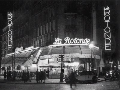 A Rotunda, Boulevard du Montparnasse, 1939. alkotó: Unbekannt