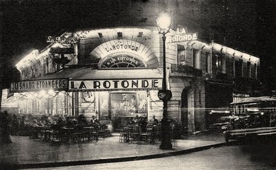 A Rotunda, Boulevard du Montparnasse, c. 1925. alkotó: Unbekannt