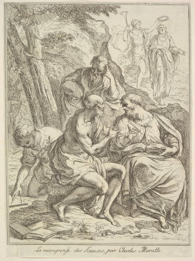 Tudományos díj, 1640-1713. alkotó: Unbekannt