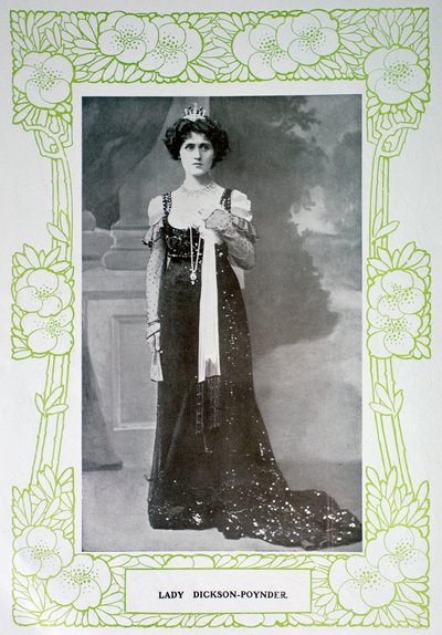 Lady Dickson-Poynder, 1901 alkotó: Unbekannt