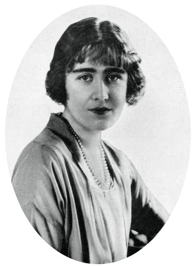 Lady Elizabeth Bowes-Lyon 1923-ban, 1937-ben alkotó: Unbekannt