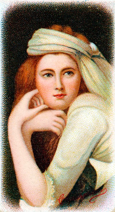 Lady Emma Hamilton (1765-1851), Horatio Nelson szeretője alkotó: Unbekannt