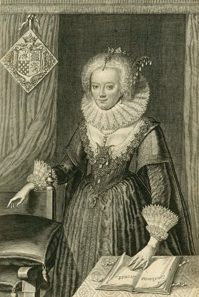 Lady Frances Stewart, Richmond és Lennox hercegnője 1647-1702, 1663 körül. alkotó: Unbekannt