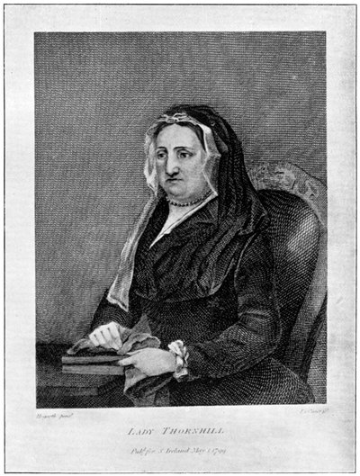Lady Thornhill, 1799 alkotó: Unbekannt