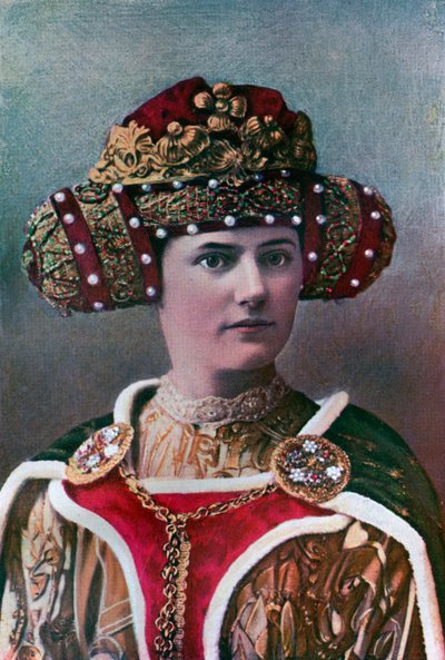 Ladys fejdísz, 14. század, 1910 alkotó: Unbekannt