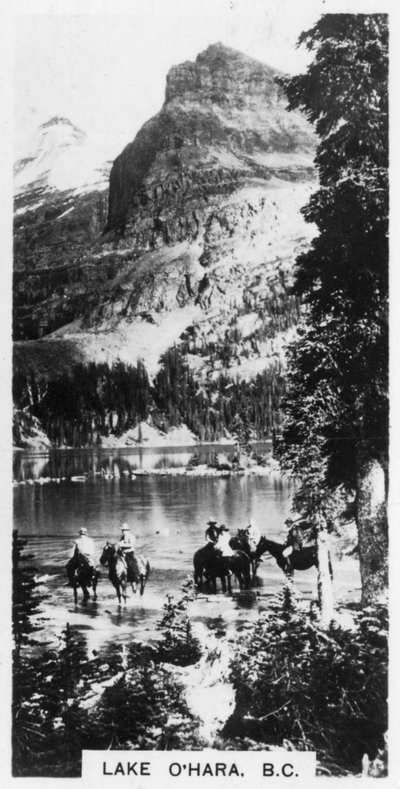 OHara-tó, British Columbia, Kanada, 1920-as évek alkotó: Unbekannt