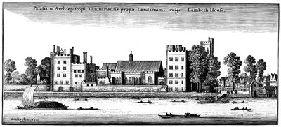 Lambeth-palota, London, 1647 1893 alkotó: Unbekannt