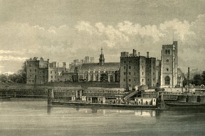 Lambeth-palota, 1878. alkotó: Unbekannt