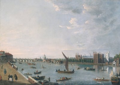 „Lambeth-palota Horseferryről”, 1750 alkotó: Unbekannt