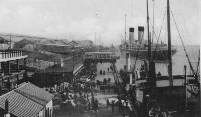 Landing Stage, Liverpool Docks alkotó: Unbekannt