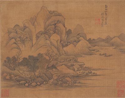 Tájkép. alkotó: Unbekannt