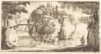 Táj, 1635-ben vagy utána. alkotó: Unbekannt