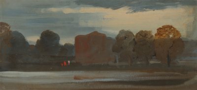 Táj a tóval, 1828-1829. alkotó: Unbekannt