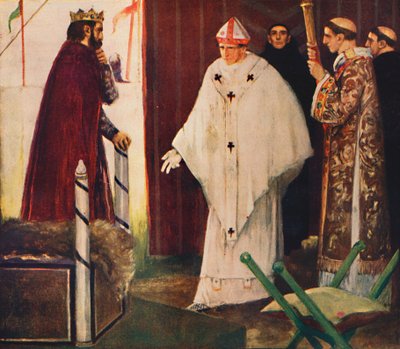 Langston interjúja János királlyal, 1912 alkotó: Unbekannt