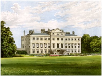 Lathom House, Lancashire, Lord Skelmersdale otthona, 1880 alkotó: Unbekannt