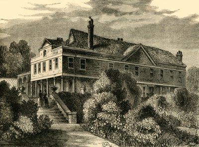 Lauderdale-ház, 1820-ban, 1876 körül. alkotó: Unbekannt