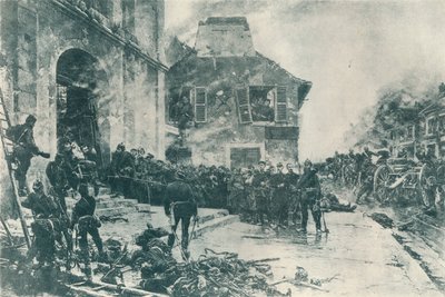Le Bourget, 1870, 1884 alkotó: Unbekannt