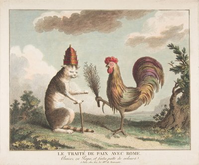 A Rómával kötött békeszerződés A Rómával kötött békeszerződés kb. 1789. alkotó: Unbekannt