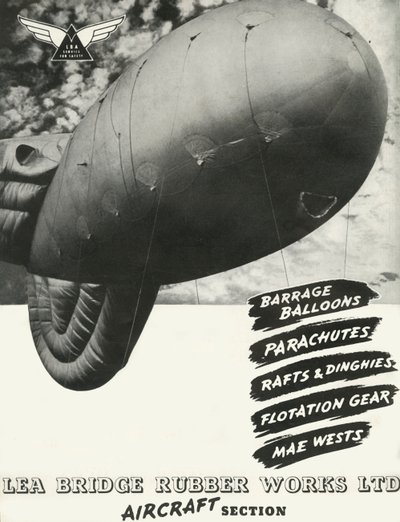 Lea Bridge Rubber Works Ltd – Repülőgép részleg, 1941. alkotó: Unbekannt