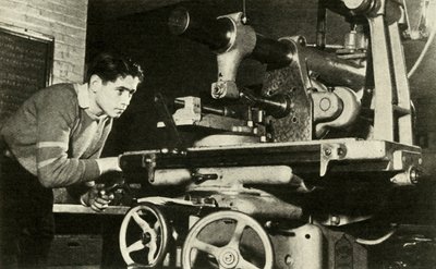 Learning His Trade, c1948. alkotó: Unbekannt