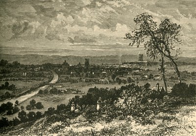 Leeds a tizennyolcadik század elején, 1898. alkotó: Unbekannt