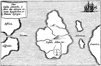Atlantisz legendás szigete alkotó: Unbekannt
