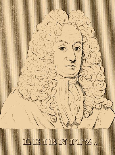 Leibnitz, 1646-1716, 1830. alkotó: Unbekannt