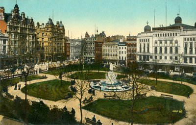 Leicester Square, London, 1910. alkotó: Unbekannt