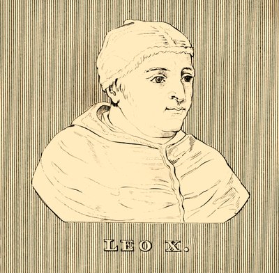 X. Leó, 1475-1521, 1830. alkotó: Unbekannt