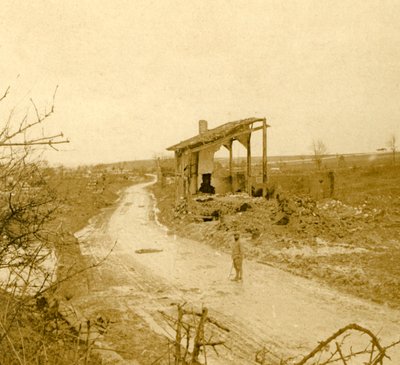 Les Hurlus, Észak-Franciaország, 1914-c1918 alkotó: Unbekannt