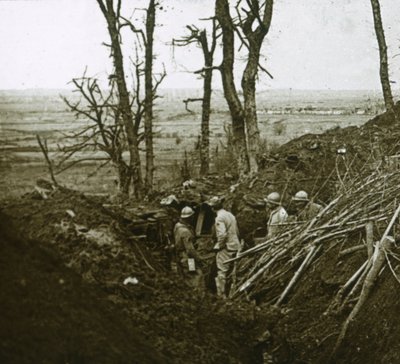 Les Eparges, Észak-Franciaország, 1915. alkotó: Unbekannt
