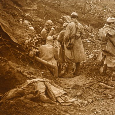 Les Eparges, Észak-Franciaország, 1915 alkotó: Unbekannt