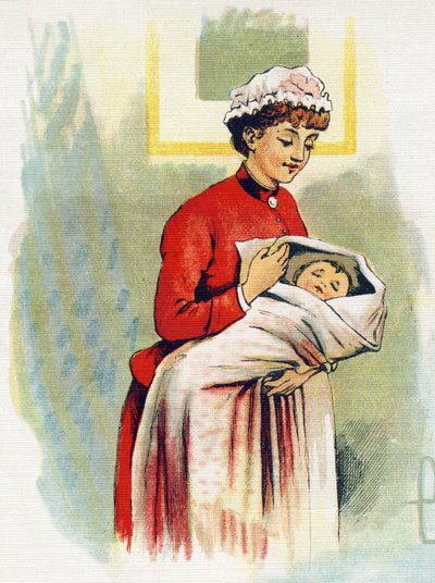 N betű: nővér. Metszet "ABC L