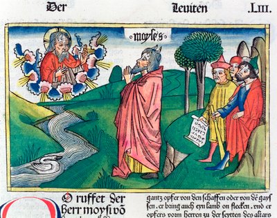 3Mózes 1:1-7: Az áldozatok törvénye alkotó: Unbekannt