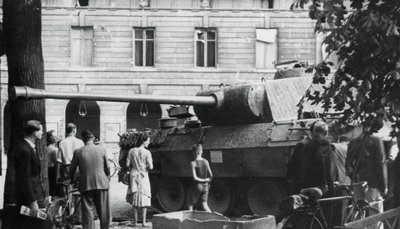 Párizs felszabadítása, 1944. augusztus alkotó: Unbekannt