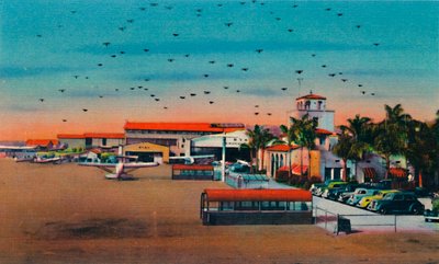Lindbergh Field and Administration Building. San Diego, Kalifornia, 1941 alkotó: Unbekannt