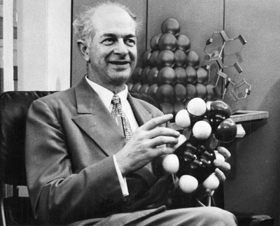 Linus Pauling, amerikai kémikus, 1954 alkotó: Unbekannt