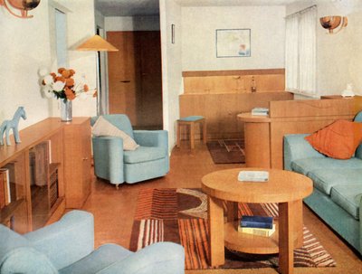 Nappali, Bird Iles Ltd., London, 1937. alkotó: Unbekannt