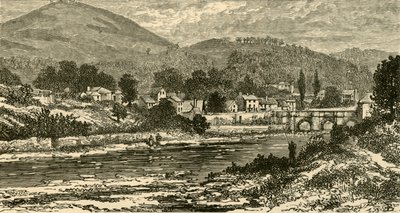 Llangollen híd, 1898. alkotó: Unbekannt