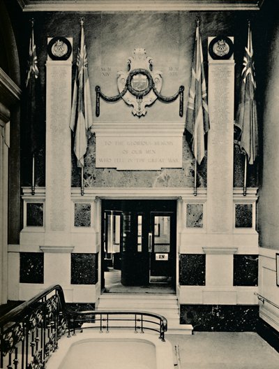 Lloyds háborús emlékmű, 1928 alkotó: Unbekannt