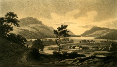 Loch-tay, Killinből, 1802. alkotó: Unbekannt