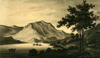 Loch Achray, 1802. alkotó: Unbekannt