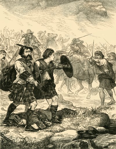 Lochiel Killiecrankie-ben, 1881. alkotó: Unbekannt