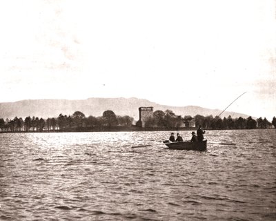 Lochleven kastély, Kinross, Skócia, 1894. alkotó: Unbekannt