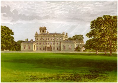 Locko Park, Derbyshire, a Drury-Lowe család otthona, 1880 alkotó: Unbekannt