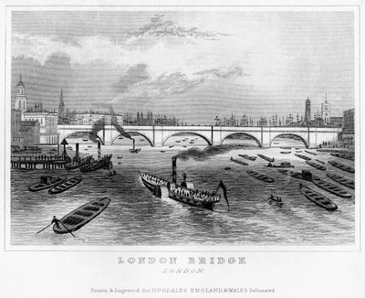 London Bridge, 19. század alkotó: Unbekannt
