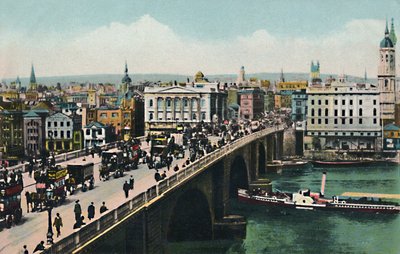 London Bridge, 1900-as évek. alkotó: Unbekannt
