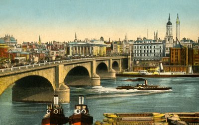 London Bridge, 1910. alkotó: Unbekannt