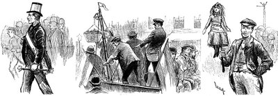 London Dockers Strike, 1889. szeptember alkotó: Unbekannt